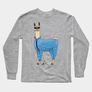 Pajama Llama Long Sleeve T-Shirt